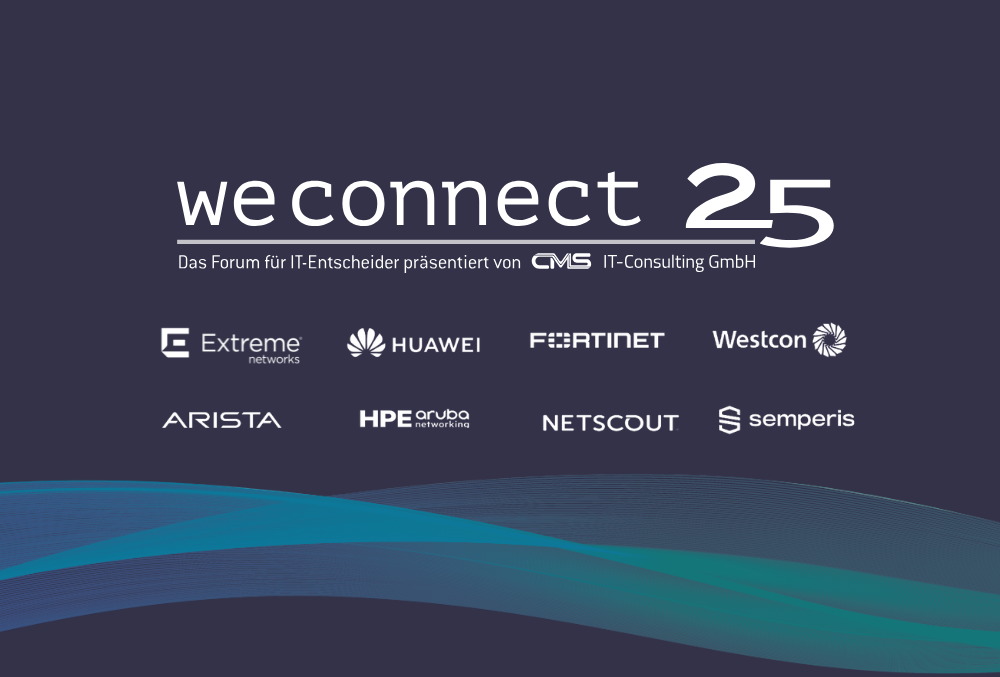 weconnect_25: Das Forum für IT-Entscheider