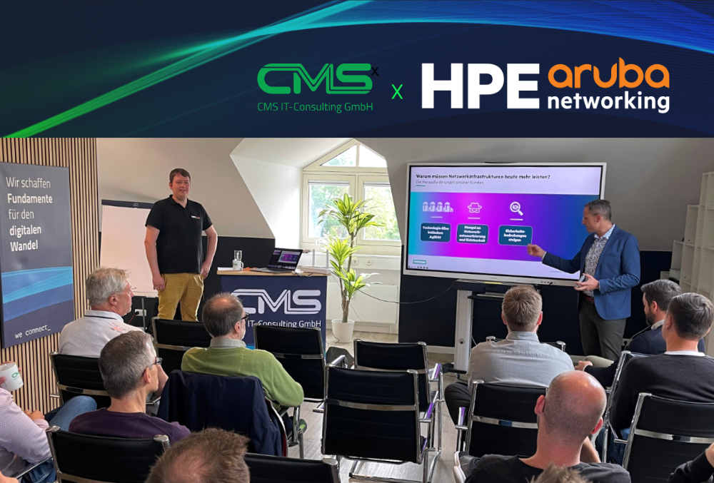 Lunch & Learn mit HPE Aruba    Networking: Sicherheit, Automatisierung und KI im Netzwerkbetrieb